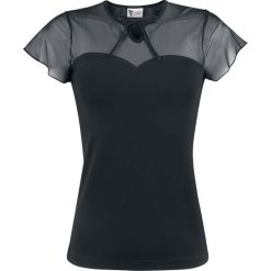 Bluzki damskie: Pussy Deluxe Lovely Chic Shirt Koszulka damska czarny