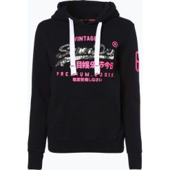 Bluzy damskie: Superdry – Damska bluza nierozpinana, niebieski