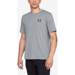 Under Armour Sportstyle Koszulka Szary. Szare podkoszulki męskie Under Armour, s, bez wzorów, z bawełny, z krótkim rękawem. Za 90,95 zł.
