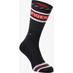 Tommy Hilfiger - Skarpety damskie, niebieski. Niebieskie skarpetki damskie TOMMY HILFIGER, w paski. Za 49,95 zł.