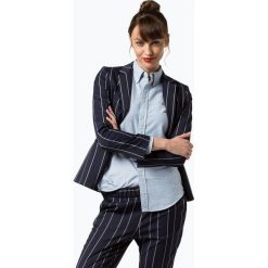 Marie Lund - Blezer damski, niebieski. Niebieskie bolerka i narzutki damskie marki Marie Lund, w paski. Za 229,95 zł.