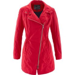 Parka przejściowa, lekko watowana bonprix czerwony. Czerwone kurtki damskie bonprix, bez wzorów, bez kaptura. Za 189,99 zł.