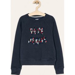 Pepe Jeans - Bluza dziecięca Darcy 1 128-178/180 cm. Niebieskie bluzy dziewczęce Pepe Jeans, z aplikacjami, z bawełny, bez rękawów, bez kaptura. Za 259,90 zł.