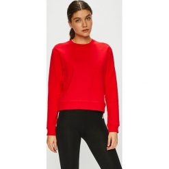 Calvin Klein Jeans - Bluza. Różowe bluzy damskie Calvin Klein Jeans, s, bez wzorów, z bawełny, bez rękawów, bez kaptura. W wyprzedaży za 249,90 zł.