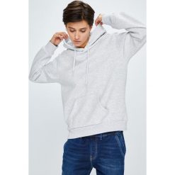 Vero Moda - Bluza. Szare bluzy damskie z kapturem marki Vero Moda, s, z bawełny. W wyprzedaży za 69,90 zł.