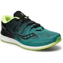 Buty SAUCONY - Freedom Iso 2 S20440-37 Teal. Niebieskie buty sportowe męskie Saucony, z tworzywa sztucznego, bez zapięcia, do biegania. Za 699,00 zł.