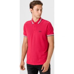 BOSS Paddy Polo Koszulka Różowy. Różowe podkoszulki męskie Boss, m, z haftami, z bawełny, polo, bez rękawów. Za 357,95 zł.