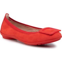 Baleriny HISPANITAS - Capri-V20 HV00013 Cherry. Czerwone baleriny damskie Hispanitas, bez wzorów, ze skóry, klasyczne, bez obcasa. Za 389,00 zł.
