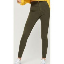 Spodnie skinny - Khaki. Brązowe rurki damskie marki Sinsay, xl. Za 59,99 zł.