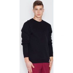 Bejsbolówki męskie: Visent Bluza Czarna r. L (V005)