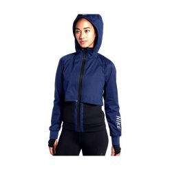 Nike W NK THRMA SHIELD JKT HD 2IN1, 10 | SZKOLENIA KOBIET | KOBIETY | KURTKA Z KAPTUREM | BINARNY NIEBIESKI / CZARNY / BIAŁY | L. Niebieskie płaszcze damskie Nike, l, bez wzorów. W wyprzedaży za 669,72 zł.
