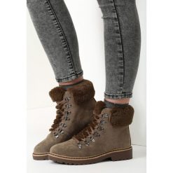 Khaki Traperki I Want You Back. Brązowe buty zimowe damskie marki vices. Za 89,99 zł.
