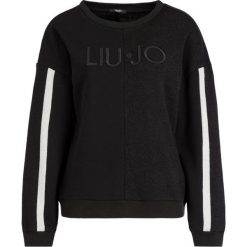 Bluza Liu Jo Sport T69107 F0791. Czarne bluzy sportowe damskie Liu Jo Sport, m, bez wzorów, z bawełny, bez rękawów, bez kaptura. W wyprzedaży za 349,00 zł.