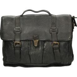 Teczka - PLE10104 BLAC. Żółte aktówki damskie Venezia, ze skóry. Za 499,00 zł.