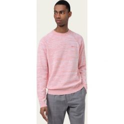 Sweter Hugo Sadreno 50430505. Niebieskie swetry męskie HUGO, m, bez wzorów, klasyczne, z klasycznym kołnierzykiem, bez kaptura. Za 599,00 zł.