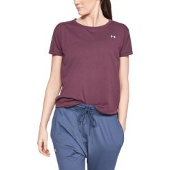 Under Armour Whisperlight Koszulka Fioletowy. Fioletowe koszulki damskie Under Armour, m, bez wzorów, z poliesteru, bez kołnierzyka. Za 171,95 zł.