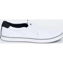 Tommy Hilfiger - Tenisówki. Białe trampki męskie TOMMY HILFIGER, bez wzorów, z gumy, bez zapięcia. Za 279,90 zł.