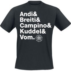T-shirty męskie: Die Toten Hosen Andi, Breiti, Campino, Kuddel & Vom T-Shirt czarny