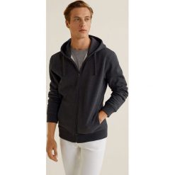 Mango Man - Bluza Bady3. Szare bluzy męskie rozpinane marki TARMAK, m, z bawełny, z kapturem. W wyprzedaży za 69,90 zł.