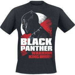 T-shirty męskie: Black Panther Warrior King T-Shirt czarny