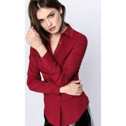 Bordowa Koszula My Light. Czerwone koszule damskie marki Born2be, m. Za 44,99 zł.