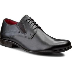 Półbuty LASOCKI FOR MEN - MB-MOSE-S16-01 Granatowy Ciemny. Niebieskie buty wizytowe męskie Lasocki For Men, ze skóry. W wyprzedaży za 169,99 zł.