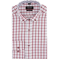 Koszula bexley 2021 długi rękaw slim fit bordo. Szare koszule męskie marki Recman, m, bez wzorów, bez kołnierzyka, z długim rękawem. Za 139,00 zł.