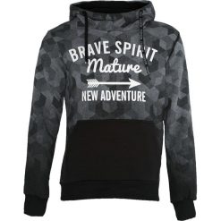 Szara Bluza New Adwenture. Brązowe bluzy męskie rozpinane marki SOLOGNAC, m, z elastanu. Za 89,99 zł.