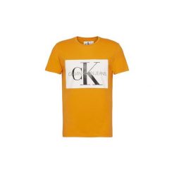T-shirty z krótkim rękawem Calvin Klein Jeans J30J307843 MONOG.BOX LOGO. Pomarańczowe t-shirty męskie Calvin Klein Jeans, xl, bez wzorów, z jeansu, bez kołnierzyka, krótkie. Za 153,26 zł.