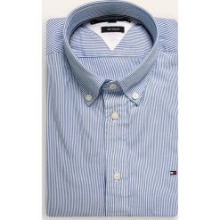 Tommy Hilfiger - Koszula. Czerwone koszule męskie TOMMY HILFIGER, s, bez wzorów, z bawełny, klasyczne, z klasycznym kołnierzykiem, z długim rękawem. Za 359,90 zł.