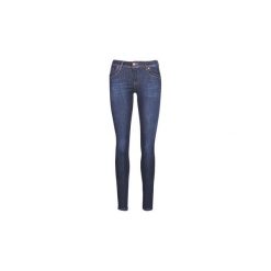 Jeansy slim fit Kaporal SATIN. Niebieskie jeansy damskie Kaporal, bez wzorów, z jeansu. Za 296,70 zł.