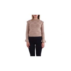 Swetry Patrizia Pepe 8J0746/AT68. Czarne swetry klasyczne damskie marki Patrizia Pepe, ze skóry. Za 777,96 zł.