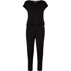 By Malene Birger Kombinezon black. Czarne spodnie damskie marki By Malene Birger, m, bez wzorów, z elastanu, bez kołnierzyka, bez rękawów. Za 1029,00 zł.