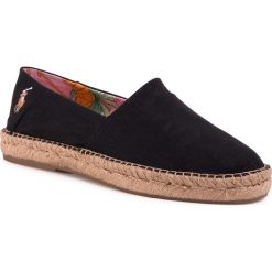 Espadryle POLO RALPH LAUREN - Cevio Slip 803785006003 Black. Czarne espadryle męskie Polo Ralph Lauren, bez wzorów, z tworzywa sztucznego. Za 389,00 zł.