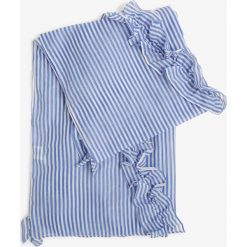 Opus - Szalik damski – Aflapa Mindful, niebieski. Niebieskie szaliki damskie Opus, bez wzorów. Za 89,95 zł.