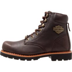 Buty zimowe męskie: Harley Davidson VISTA RIDGE Botki sznurowane brown