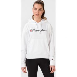 Champion Bluza Biały. Białe bluzy damskie Champion, s, z haftami, z bawełny, bez rękawów, bez kaptura. Za 306,95 zł.
