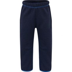 Spodnie polarowe w kolorze granatowym. Niebieskie spodnie niemowlęce Legowear, bez wzorów, z dzianiny. W wyprzedaży za 49,95 zł.