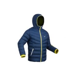 Kurtka narciarska SKI-P JKT 500 WARM męska. Niebieskie kurtki męskie bomber WED'ZE, m, z materiału, narciarskie. Za 299,99 zł.