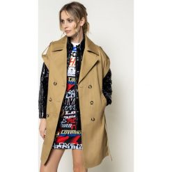 Płaszcz przejściowy Pinko Sandwich PE 20 BLK01 1G14P4 Y63B. Pomarańczowe płaszcze damskie Pinko, bez wzorów, z bawełny. W wyprzedaży za 1779,00 zł.