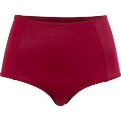 Figi bikini bonprix bordowy. Czerwone stroje kąpielowe damskie marki bonprix, bez wzorów. Za 37,99 zł.