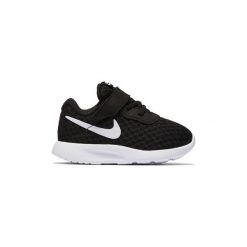 Buty Dziecko Nike TANJUN. Czarne trampki dziewczęce Nike, bez wzorów, bez zapięcia. Za 162,74 zł.