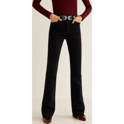 Mango - Jeansy Flare. Szare jeansy damskie marki Mango. Za 139,90 zł.