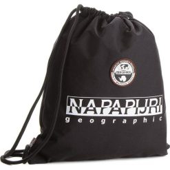 Plecak NAPAPIJRI - Happy Gym Sack N0YGX7 Black 041. Czarne plecaki damskie Napapijri, z materiału. W wyprzedaży za 129,00 zł.
