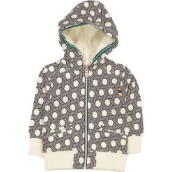 Bluza "Move On Up" w kolorze biało-brązowym. Pomarańczowe bluzy niemowlęce 4 Funky Flavours Kids, z aplikacjami, bez rękawów, bez kaptura. W wyprzedaży za 95,95 zł.