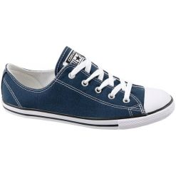 Converse Chuck Taylor Dainty c537649 37 Granatowe. Szare buty sportowe damskie marki Converse, bez wzorów, z syntetyku, sportowe. W wyprzedaży za 199,99 zł.