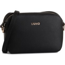 Torebka LIU JO - S Crossbody A69092 E0031 Nero 22222. Czarne listonoszki damskie Liu Jo, bez wzorów, ze skóry ekologicznej, bez dodatków. Za 429,00 zł.