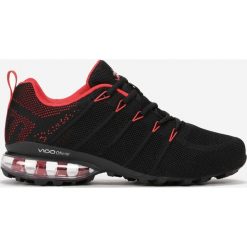 Czarno-Czerwone Buty Sportowe Alvarez. Czarne buty sportowe męskie Born2be, na sznurówki. Za 149,99 zł.