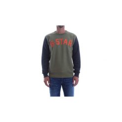 Bluzy G-Star Raw D11699 A611 HALGEN. Zielone bluzy męskie G-Star RAW, s, bez wzorów, retro, bez kołnierzyka, bez rękawów, bez kaptura. Za 245,79 zł.