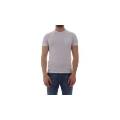 T-shirty z krótkim rękawem Sun68 T19101. Białe t-shirty męskie SUN68, s, bez wzorów, bez kołnierzyka, krótkie. Za 189,97 zł.